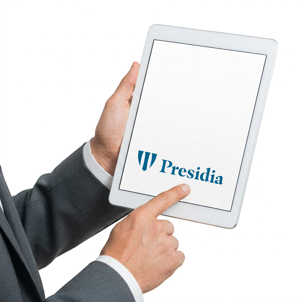 Presidia schermata tablet